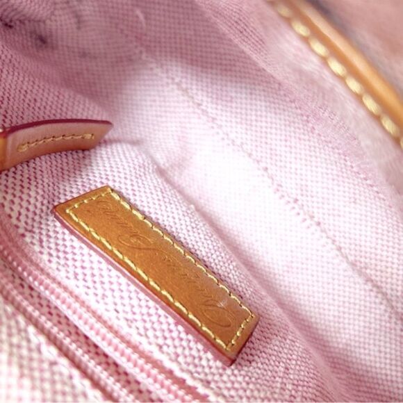 Dooney & Bourke Ruby Leather Crossbody Shoulder Bag Handbag Zipper Top Orange - Picture 5 of 5